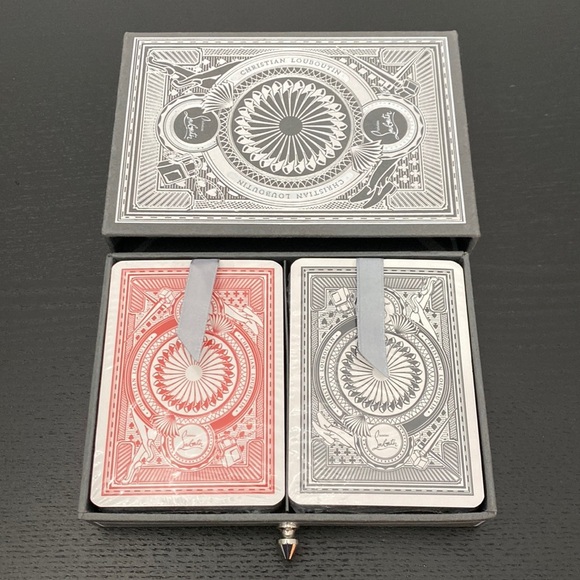 Christian Louboutin Other - Christian Louboutin Rare Limited Edition Playing Card Set in Display Box